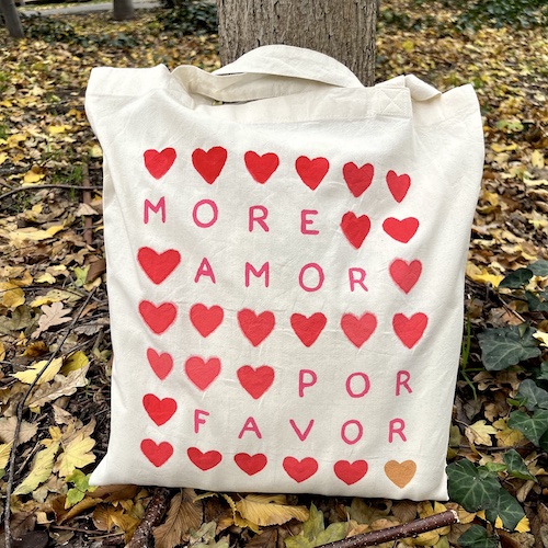 tote bag amor